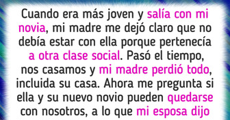 ¿Justo o exagerado? Hombre prohíbe a su madre traer a su novio a casa por no haber aceptado a su esposa