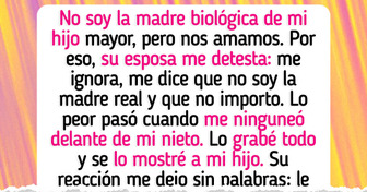 Mi nuera me odia y busca que mi nieto también, pero hoy la expuse ante todos