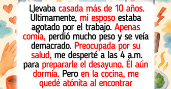 Fui a hacerle el desayuno a mi esposo y me topé con una verdad que puso fin a mi matrimonio de 10 años