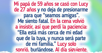 Mi papá se casó con alguien de mi edad y espera que seamos familia. Pero ella cruzó una línea