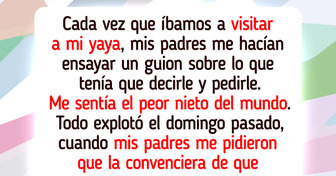 Me niego a seguir siendo la marioneta de mis padres para manipular a mi yaya
