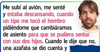 No quiso moverse de su asiento en el avión y eso le trajo una recompensa inesperada