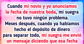 Mi suegra nos exige cambiar la fecha de nuestra boda porque cree que le falta al respeto