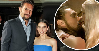 Emilia Clarke quedó impactada por la funda de pudor de Jason Momoa mientras filmaban escenas íntimas