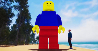 Hombre gigante de LEGO: Las cosas más increíbles jamás encontradas en una playa