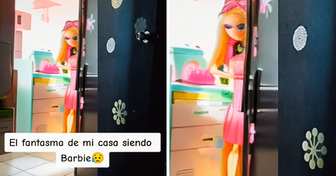 Gracias a un filtro de Barbie, descubrió que su roomie es un fantasma