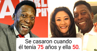 La historia de Pelé y su esposa demuestra que la edad es solo un número en el camino de Cupido