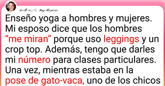 Mi esposo quiere que deje de enseñar yoga porque cree que los hombres me miran demasiado