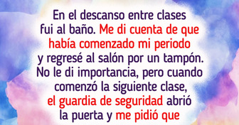 Mi colega cree que hago algo “extraño” en el baño, ahora el guardia de la escuela me tiene en la mira