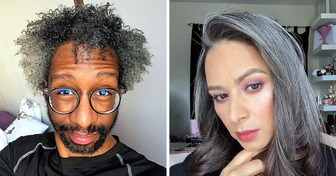 25 Personas que quisieron lucirse con sus pelos grises y brillaron como nunca
