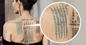 Angelina Jolie dejó ver algunos de sus tatuajes y ya hay un manual para entender qué significa cada uno