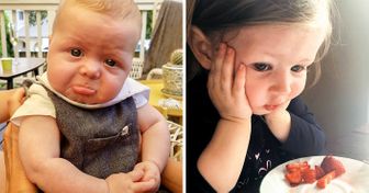 22 Adorables bebés que lo dicen todo con sus expresiones