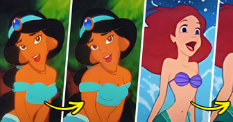 Una artista retrató a las princesas de Disney con formas corporales realistas