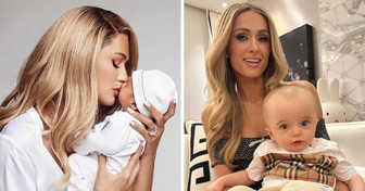 Paris Hilton responde a los comentarios sobre el tamaño de la cabeza de su hijo
