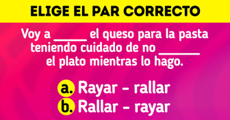 Pon a prueba tu ortografía con estos 14 pares de palabras que suenan igual, pero no significan lo mismo