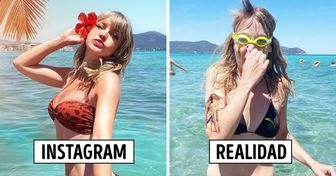 Una bloguera compara las fotos de Instagram vs. Realidad, y saca a la luz una gran verdad