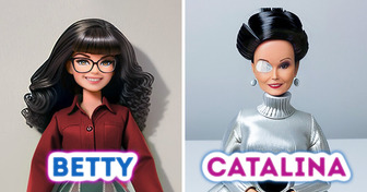 Cómo se verían Betty, la Fea y otros 14 personajes de telenovelas si fueran Barbies