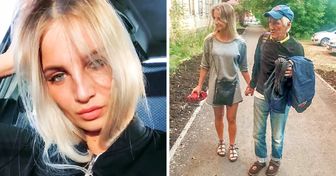 Una chica de Rusia rescató a un vagabundo y su amabilidad inspira a miles de usuarios en las redes sociales