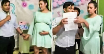 Un hombre desenmascara a su esposa en pleno baby shower y se gana el aplauso de su familia