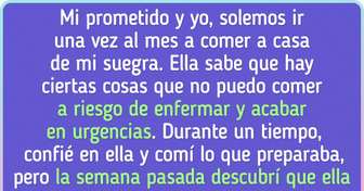 Mi suegra se atrevió a sabotear mi cena, a pesar de que sabía que me enfermaría