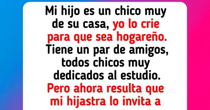 No me gusta que mi hijo se lleve bien con mi hijastra