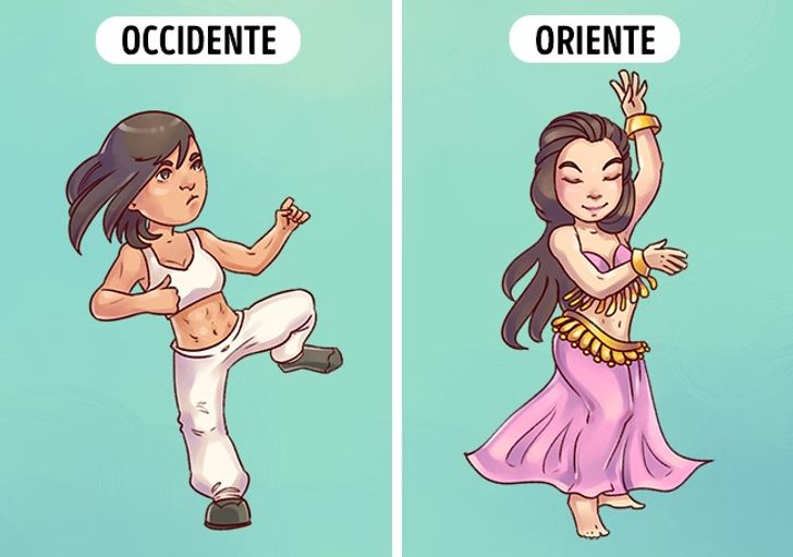 9 Encantadoras diferencias entre mujeres de Oriente y Occidente