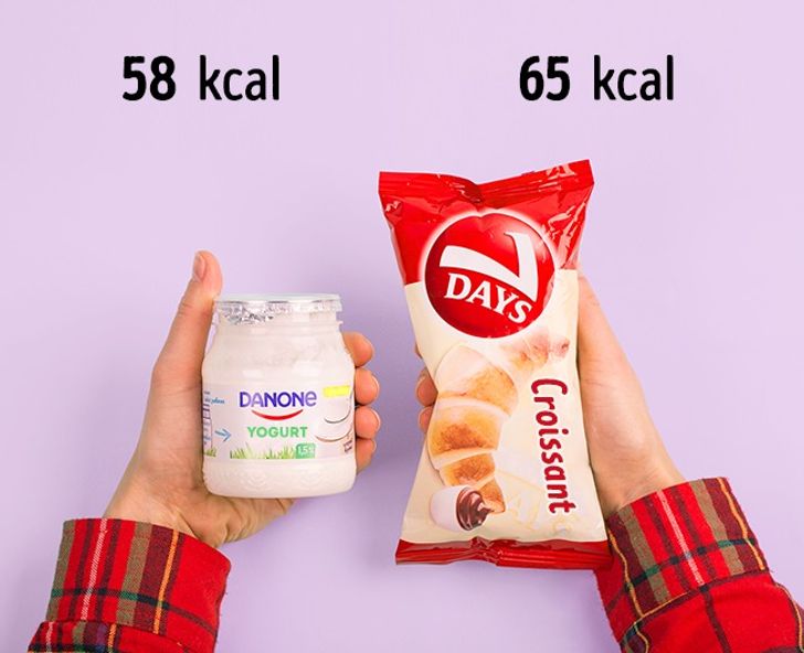 14 Comparaciones de comidas que te harán olvidar tu dieta