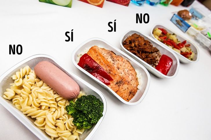 🥇¿Se puede llevar comida en el avión? Llevar comida cuando viajo