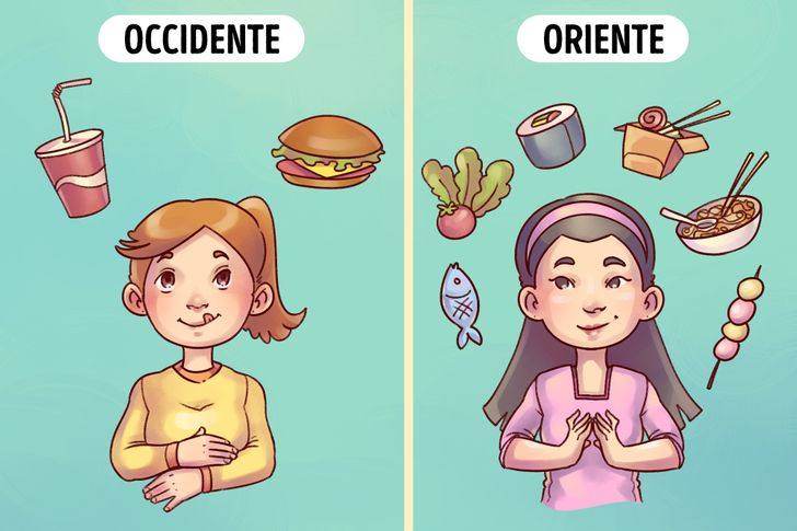 9 Encantadoras diferencias entre mujeres de Oriente y Occidente