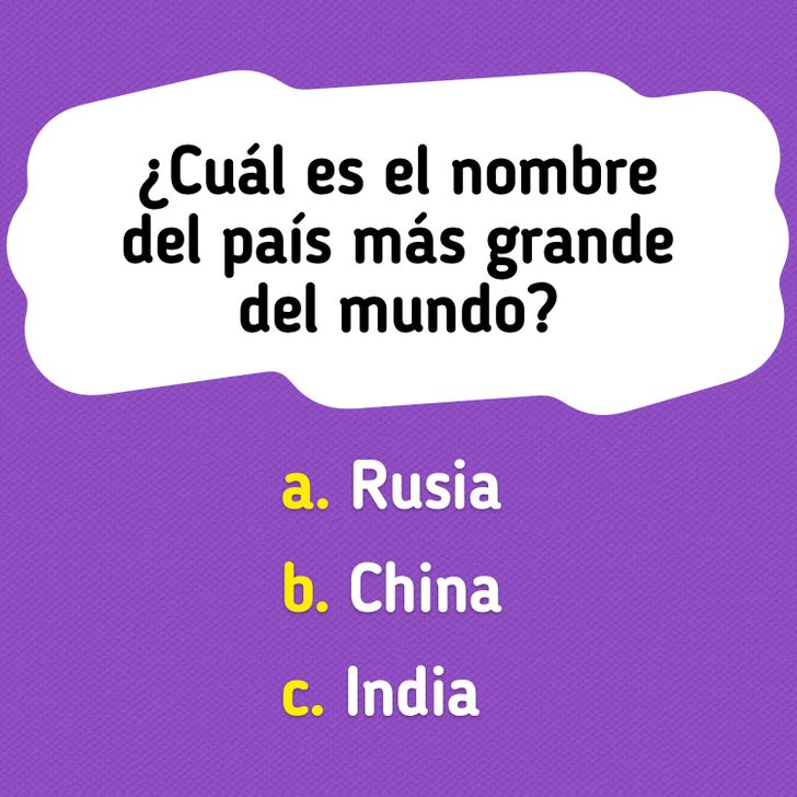 Juego de 20 Preguntas y Respuestas de Cultura General ¿Cuánto Sabes? 