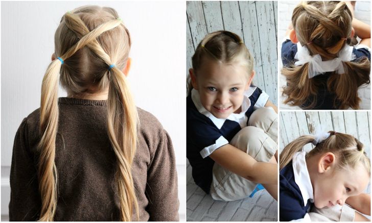 10 Peinados sencillos para niñas que incluso los papás podrán hacer