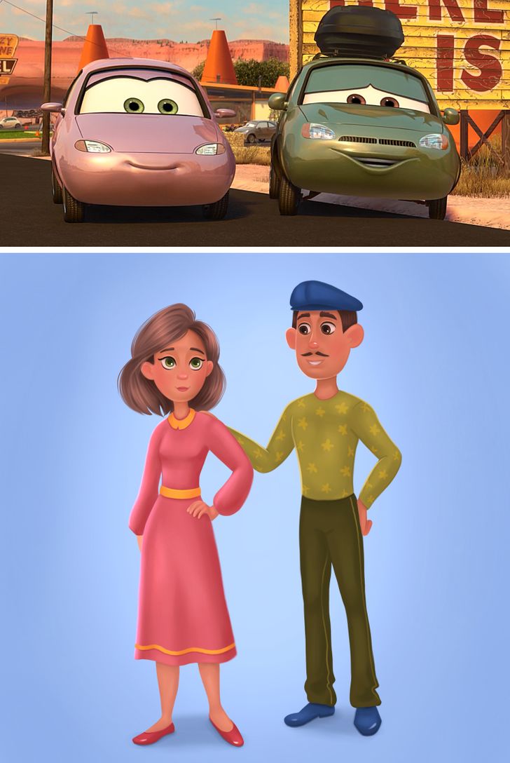 Así Se Verían Los Personajes De “cars” Si Fueran Humanos Según Genial 7365