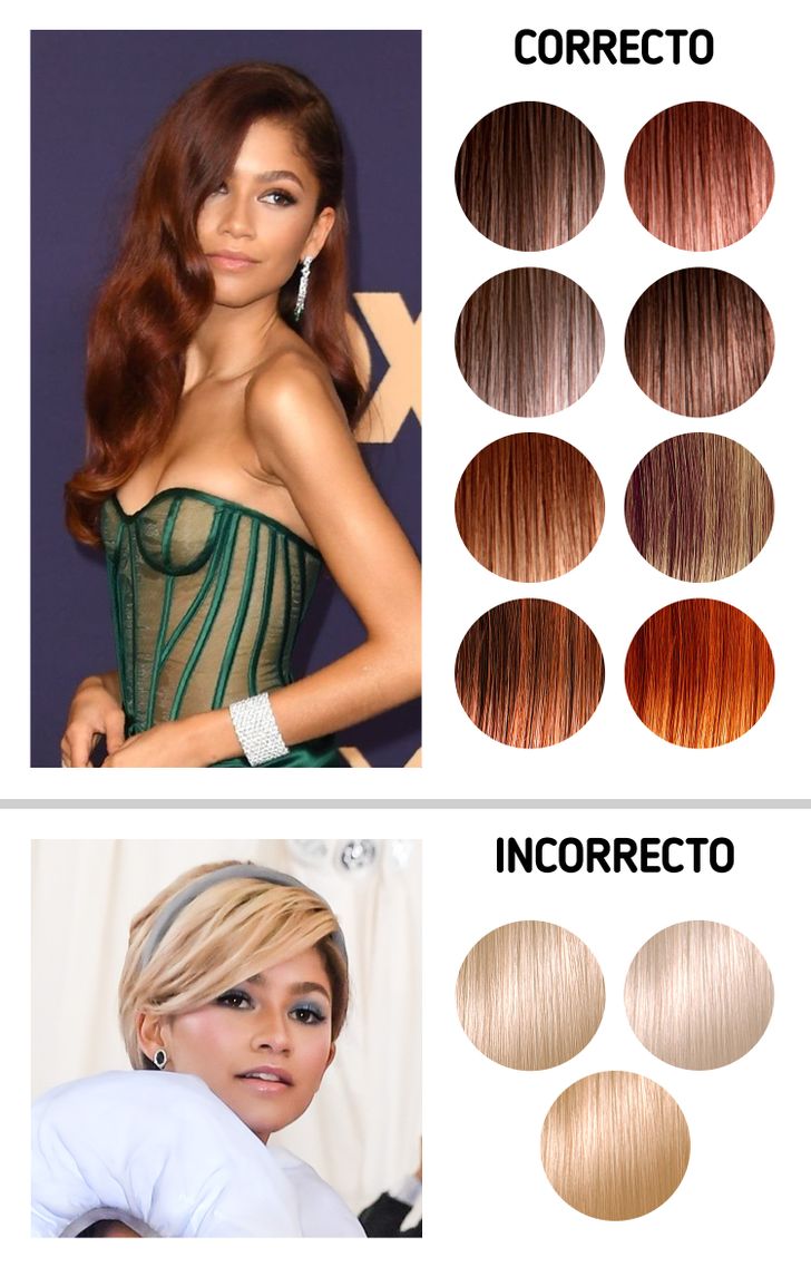 Creamos una guía completa para elegir el color de pelo según tu tono de  piel con ayuda de una colorista / Genial