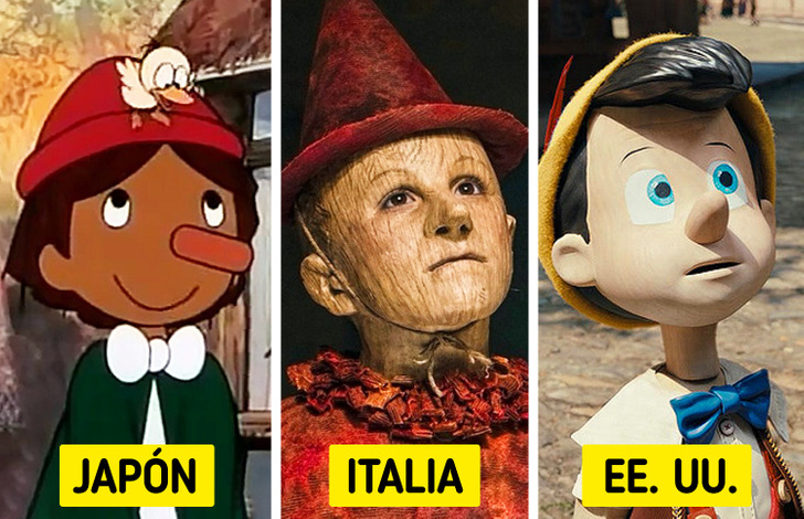 Decidimos comparar las adaptaciones fílmicas de 12 personajes icónicos de  cuentos de hadas