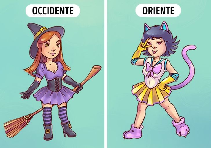 9 Encantadoras diferencias entre mujeres de Oriente y Occidente