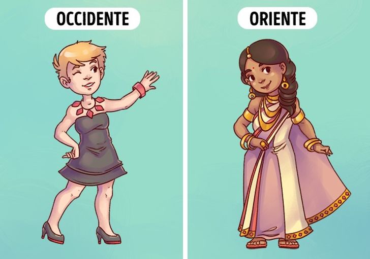 9 Encantadoras diferencias entre mujeres de Oriente y Occidente