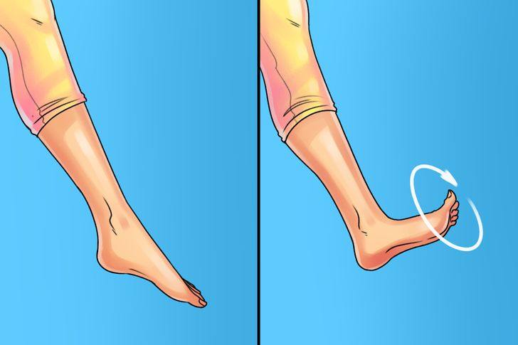 Si sufres de dolores en el pie, la rodilla o la cadera, aquí hay 6 ejercicios para deshacerte de ellos
