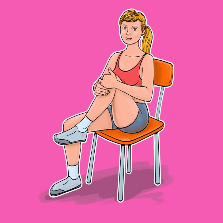 7 Ejercicios para un abdomen plano y una cintura de avispa, que puedes hacer sin levantarte de la silla