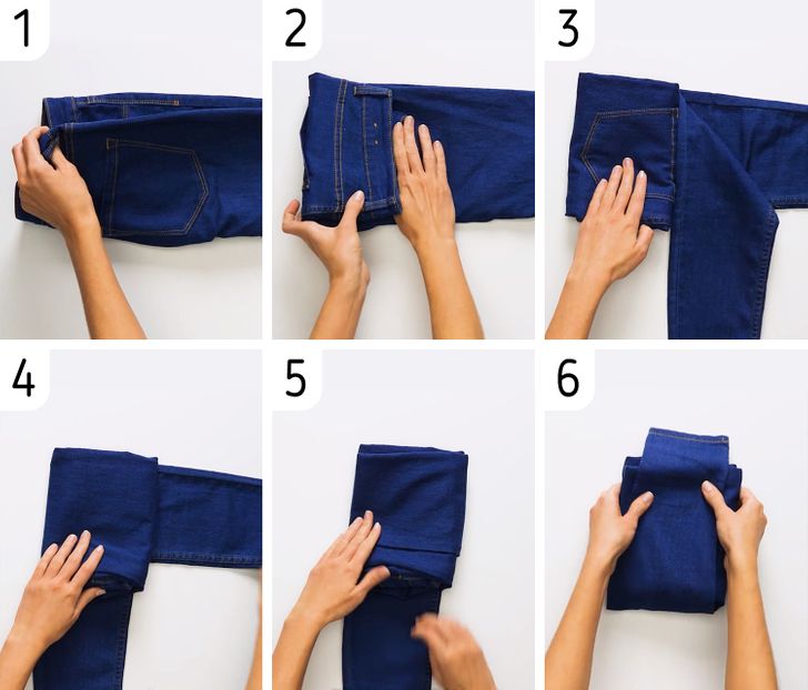 Cómo doblar ropa de forma compacta / Genial