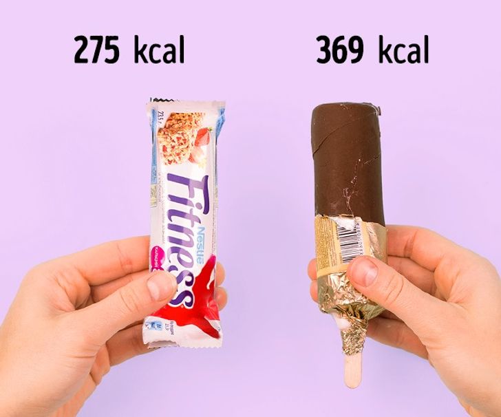 14 Comparaciones de comidas que te harán olvidar tu dieta