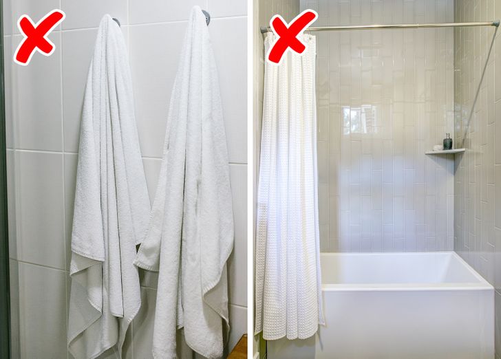 Dónde colgar la toalla después de darte una ducha?