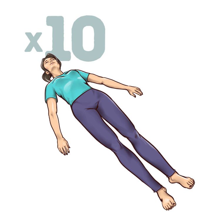 Un minuto de ejercicios de estiramiento que te salvarán del dolor de espalda
