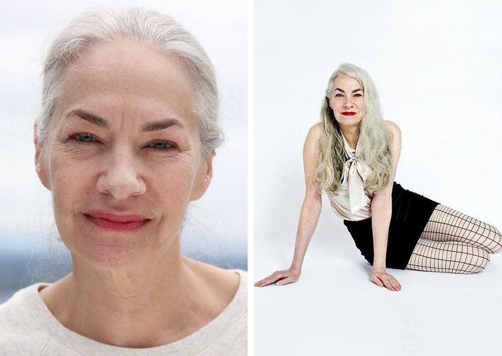 14 Modelos mayores de 50 años que están pisándoles los talones a las  bellezas jóvenes / Genial