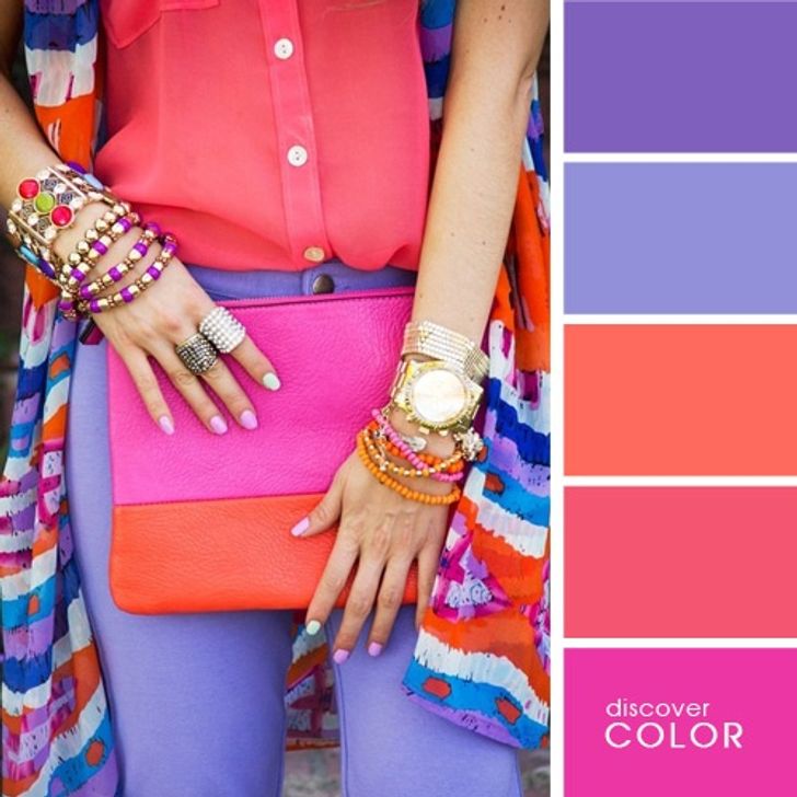 15 Perfectas combinaciones de colores para tu ropa / Genial