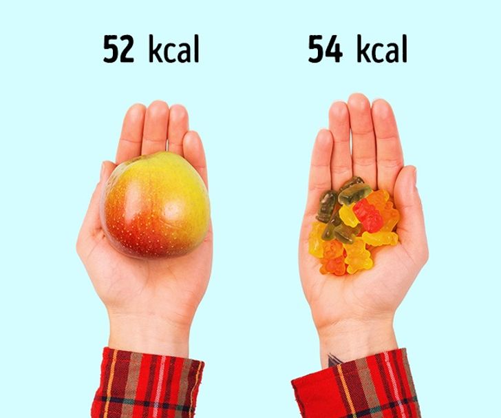 14 Comparaciones de comidas que te harán olvidar tu dieta