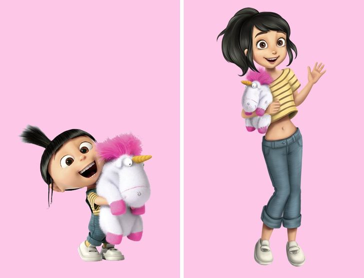 Como Serian Los Personajes De Nuestros Dibujos Animados Favoritos Si Fueran Mayores