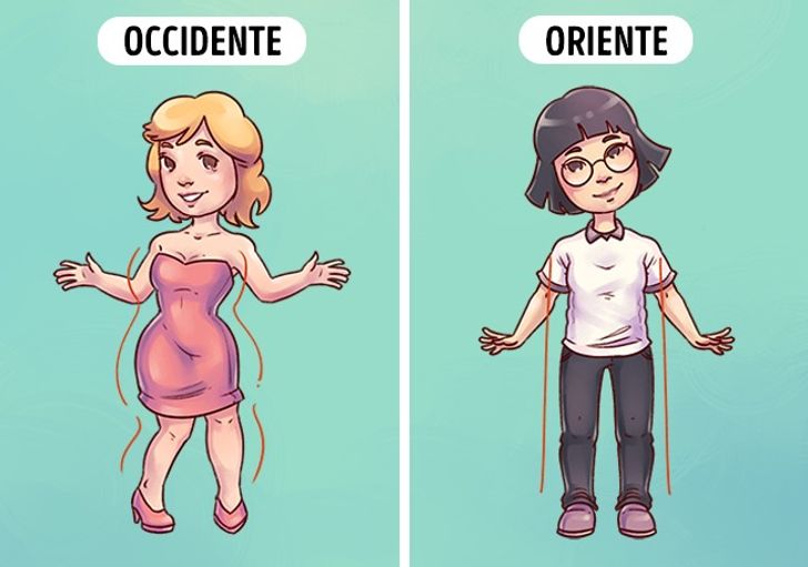 9 Encantadoras diferencias entre mujeres de Oriente y Occidente