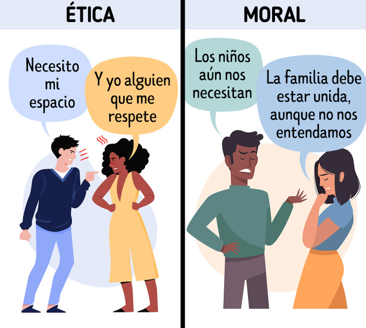 9 Diferencias que existen entre la ética y la moral que nos pueden ayudar a  comprenderlas