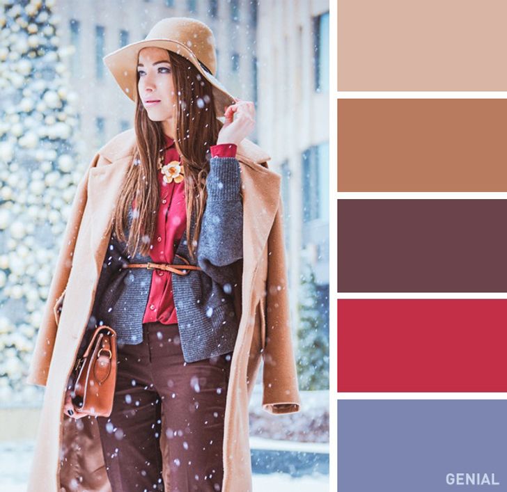 siga adelante en progreso Nathaniel Ward 15 Perfectas combinaciones de colores al vestir para la temporada de frío