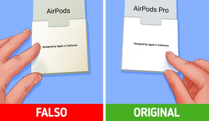 Cómo diferenciar los AirPods Pro originales de los falsos  Productos de  apple, Los originales, Maquillaje de aspecto natural